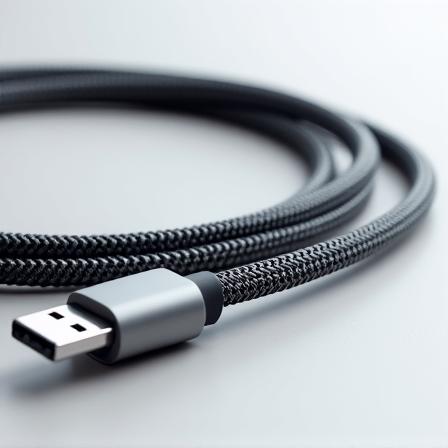 Pletený USB-C nabíjecí kabel